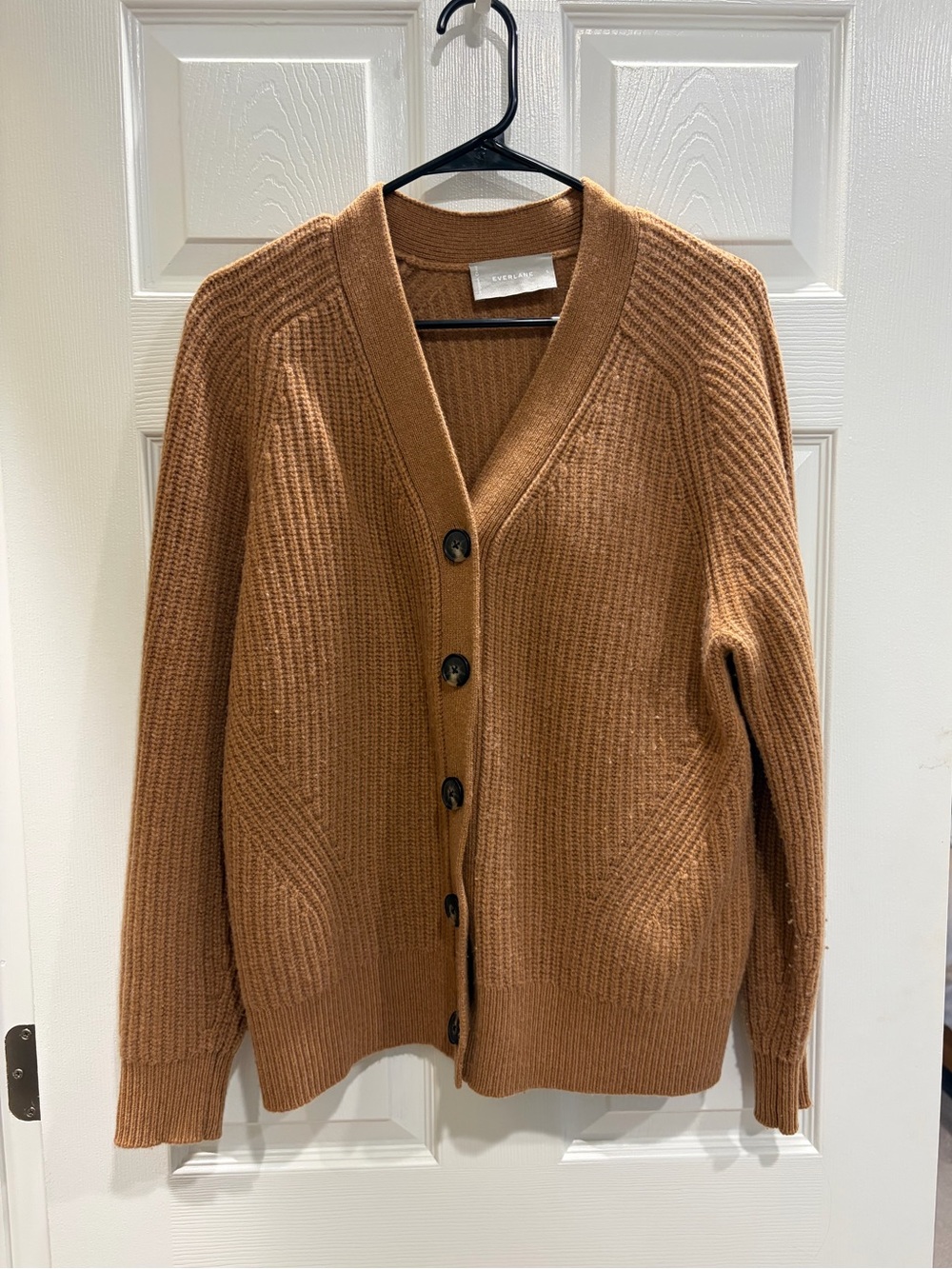 Everlane Camel Cardigan - Size Small